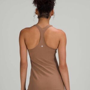 lululemon athletica Brown Tank Top